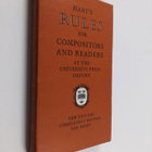 Oxford University Press ym. : Hart's Rules for Compositor... - pikkukuva 1