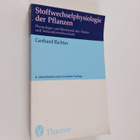 Gerhard Richter : Stoffwechselphysiologie der Pflanzen : ... - pikkukuva 1