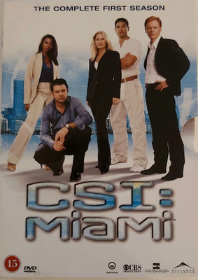 CSI: MIAMI - KAUSI 1 DVD (6 DISC)