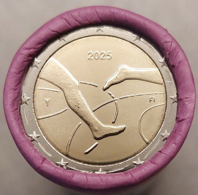 2 euro Suomi 2025 RULLA