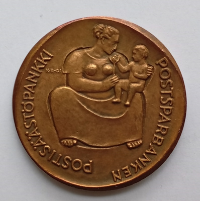 Postisäästöpankki 1886–1961 juhlamitali