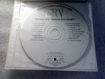 STEVE RAY VAUGHAN & DOUBLE TROUBLE::THE REAL DEAL :: RARE CD