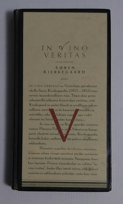 Søren Kierkegaard - In Vino Veritas