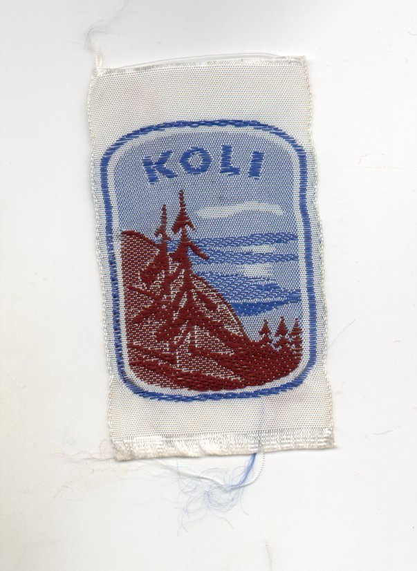 Koli Matkailu /hihamerkki  (kangasta)