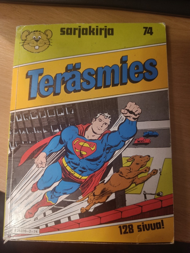 Teräsmies sarjakirja n.74.99