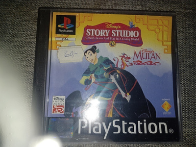 PS1 - Disney's Story Studio Mulan ( CIB ) SyyS ALE!