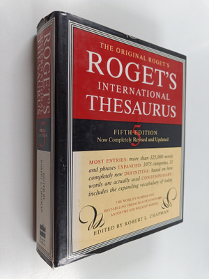 Robert L. Chapman : Roget's international thesaurus