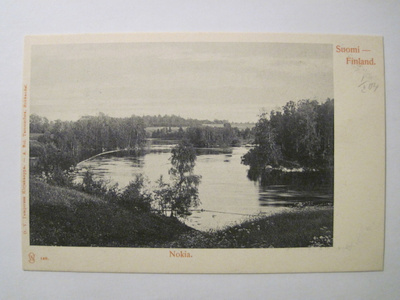 VANHA Postikortti Nokia HUIPPUKUNTO ennen-1905