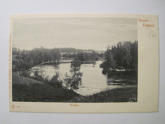 VANHA Postikortti Nokia HUIPPUKUNTO ennen-1905