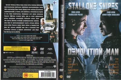 Demolition Man (1 812) k -FI- DVD suomik. sylvester stallon