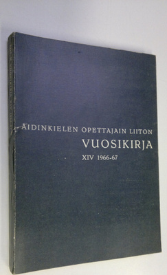 Äidinkielen opettajain liiton vuosikirja XIV