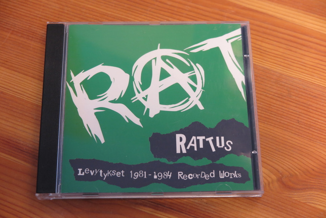 Rattus - Levytykset 1981-1984 recorded works cd