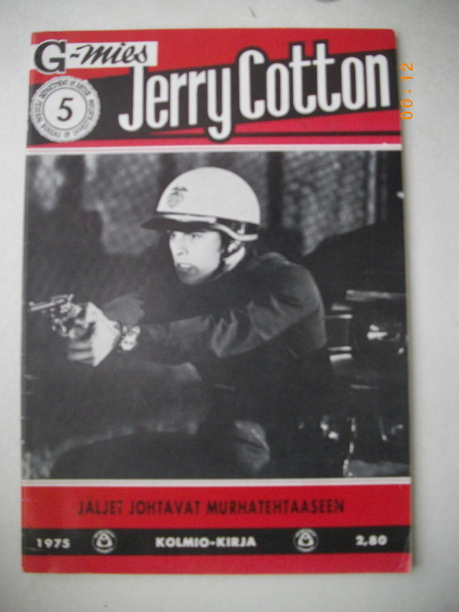 Jerry Cotton 5/1975: Jäljet johtavat murhatehtaaseen (21.5)
