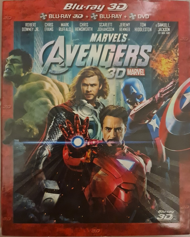 Avengers 3D-Bluray