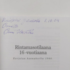 Onni Hellsten : Rintamasotilaana 16-vuotiaana Karjalan ka... - pikkukuva 3