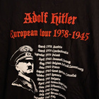 B&C t-paita Adolf Hitler Euroopan kiertue L musta - pikkukuva 1