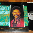 ROSCOE ROBINSON - Why Must It End - LP -87 rhythm & blues EX - pikkukuva 1