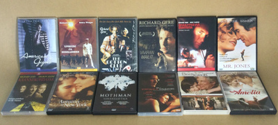 Richard Gere-elokuvia 12 kpl DVD