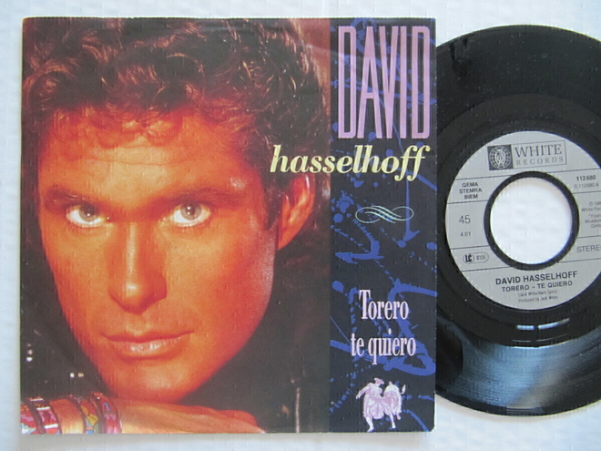 David Hasselhoff Torero, Te Quiero 7" sinkku