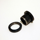 Korvakorut, tunneli 10 mm "Blacksteel" 2 kpl, kirurginteräs - pikkukuva 4
