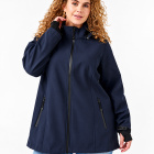 Lyhyt softshell-takki,kokoa M (Zizzi) - pikkukuva 1