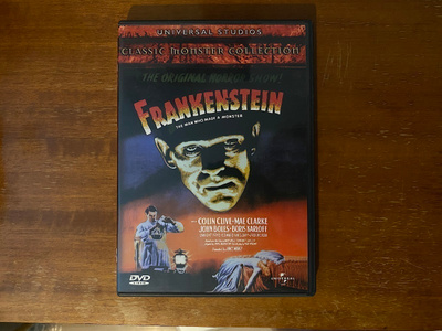 Frankenstein The Man Who Made A Monster DVD