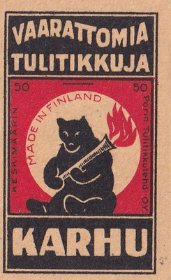 Karhu, Vaarattomia tultikkuja , 3/12