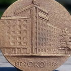 OKO pankki Mitali 1902 - 1982 Rasiassa. Valmistajan leimalla - pikkukuva 4