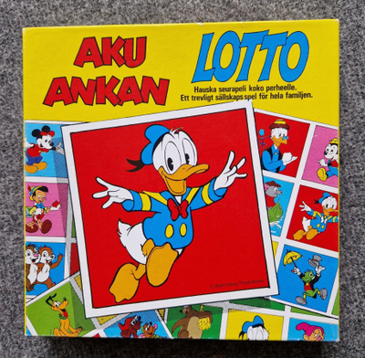Aku Ankan Lotto.Kirjalito