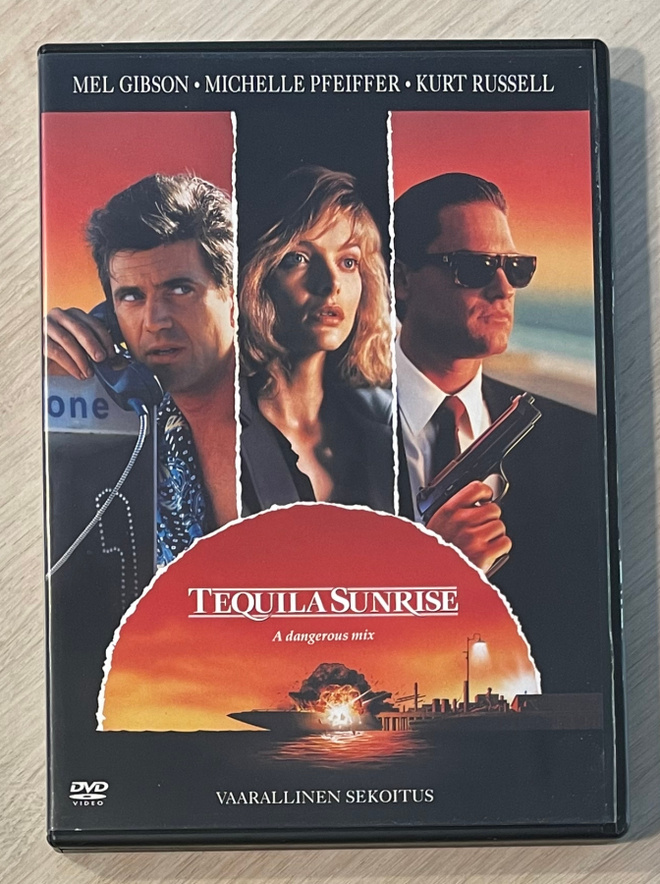 Tequila Sunrise – vaarallinen sekoitus (1988) Mel Gibson