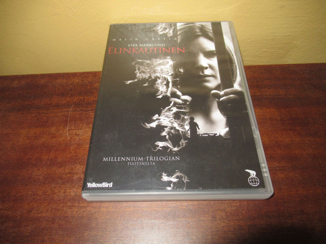 Elinkautinen rikos/trilleri dvd Liza Marklund