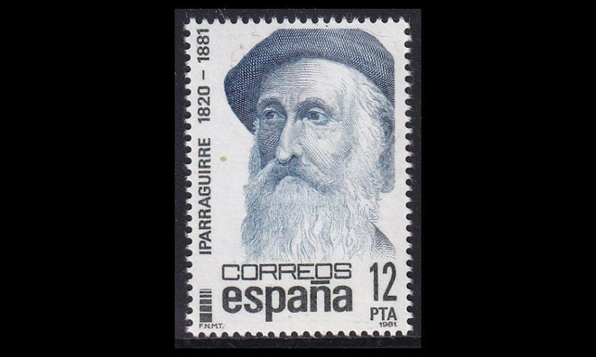 Espanja 2531 ** Säveltäjä José Iparraguirre (1981)