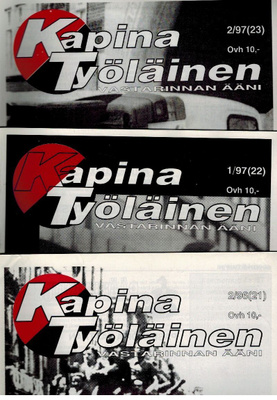 Kapinatyöläinen - Vastarinnan ääni (3 lehteä)