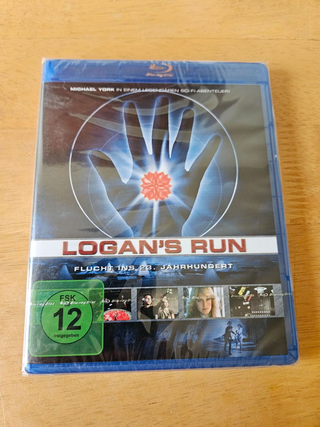 Logan's Run (Blu-ray, uusi)