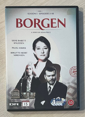 Vallan linnake (Borgen): Kausi 1 (4DVD) uusi ja muoveissa