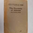 Percy Bysshe Shelley : The Necessity of Atheism - pikkukuva 1