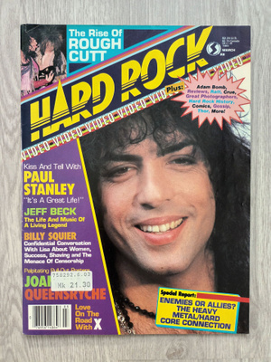 Hard Rock Video - March 1986 #6 (sisältää julisteet)