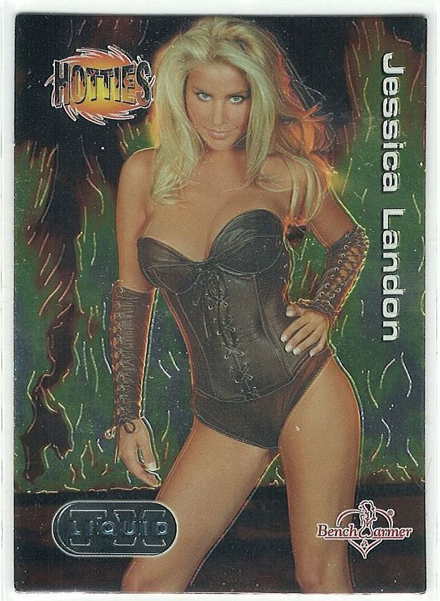 Bench Warmer 2003 Hotties Liquid FX Chrome 4 Jessica Landon