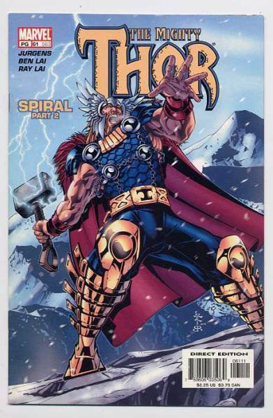 The Mighty Thor: Lord of Asgard #61 2003 May