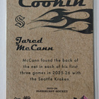 Jared McCann 2025-26 Parkhurst Hockey Cookin' - pikkukuva 2