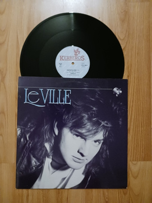 LeVille – LeVille 12" orig 1986 Pop Rock hieno kunto
