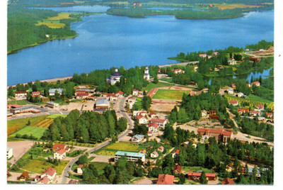 SAARIJÄRVI: ilmakuva (Tmi Karhumäki n:o 232, väri)