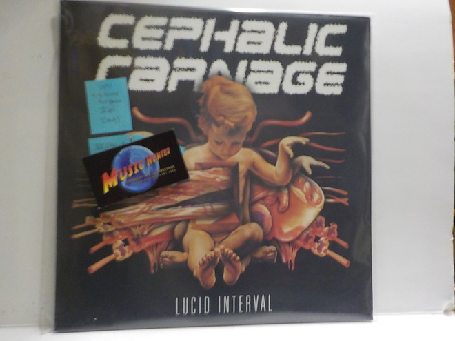 CEPHALIC CARNAGE - LUCID INTERVAL UUSI US 2002 LP