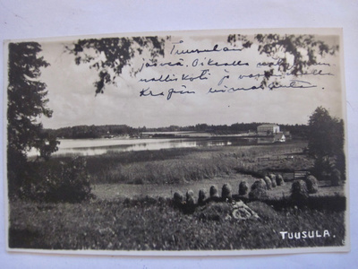 VANHA Postikortti Tuusula 1935