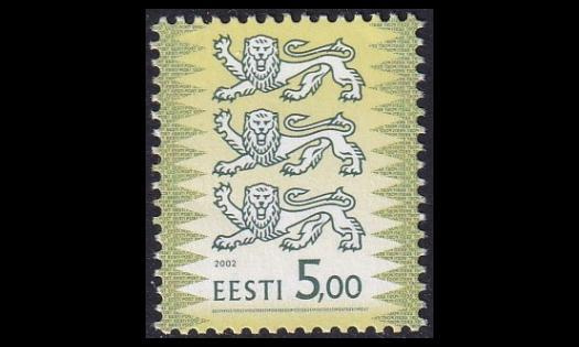 Eesti 413II ** Käyttösarja leijonat -02 (2001)