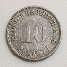 Saksa 10 Pfennig 1908G - pikkukuva 1