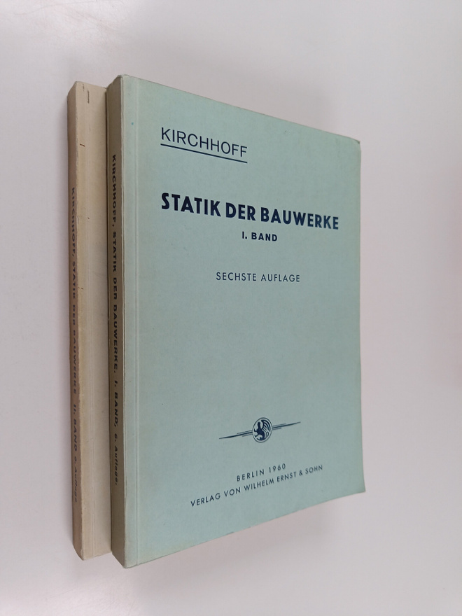 Statik der bauwerke 1-2