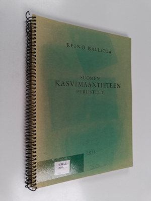 Reino Kalliola : Suomen kasvimaantieteen perusteet