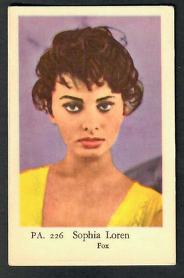 Keräilykuva - Sophia Loren PA. 226 Fox