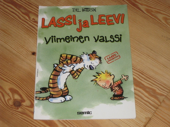 Watterson, Bill: Lassi ja Leevi - Viimeinen valssi 1.p